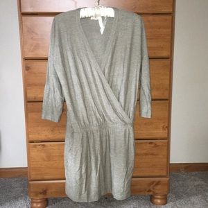 Comfy Lou & Grey wrap top casual dress